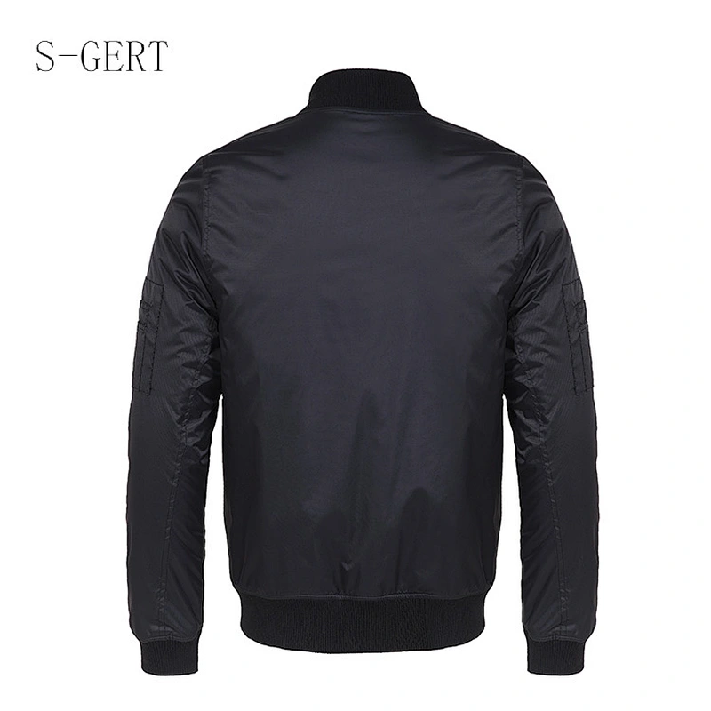Custom Winter Plain Cotton Men Bomber Jacket