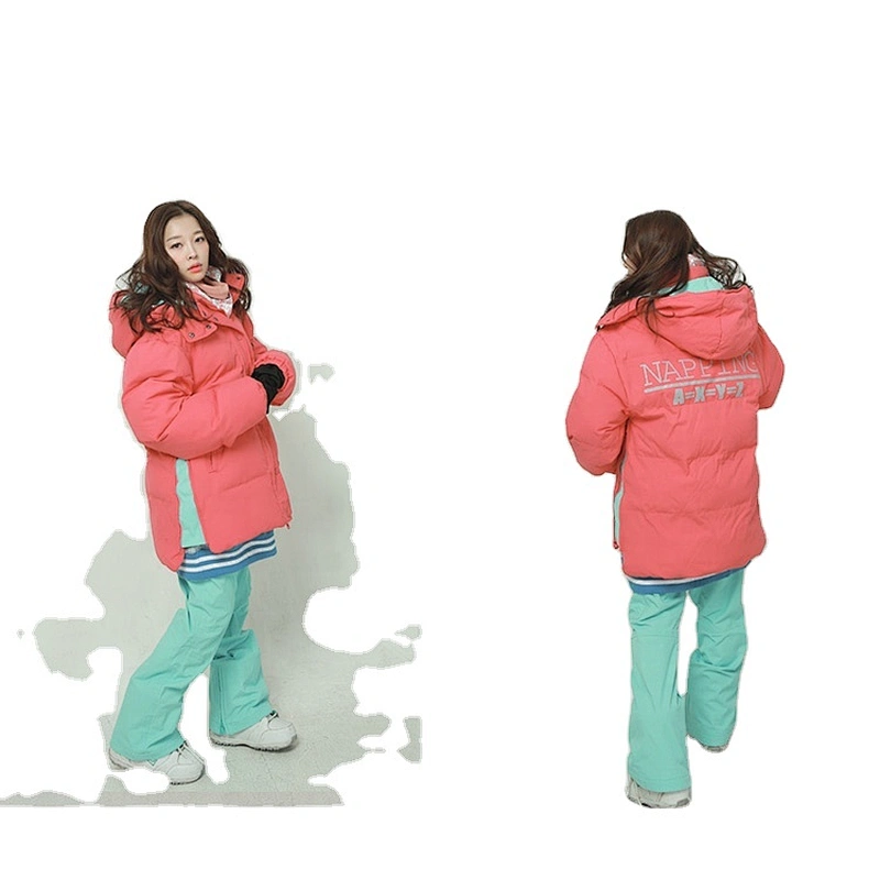 OEM/ODM Winter Professional Zipper Ski Clothing Woman Wear Girls Snow Suit Women