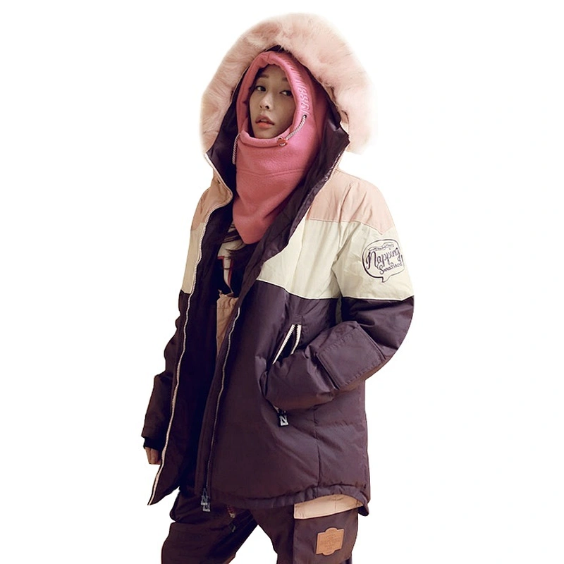 OEM/ODM Girl Womans Snowsuit Ski Jacket Trendy Snowboard Women