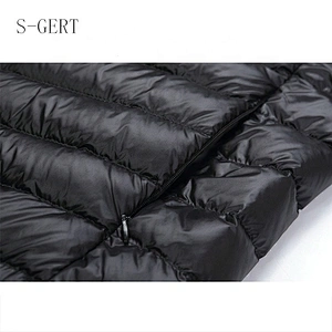 Autumn Winter Warm Light Thin Duck Down Custom Man Lightweight Jacket Men Down Coat