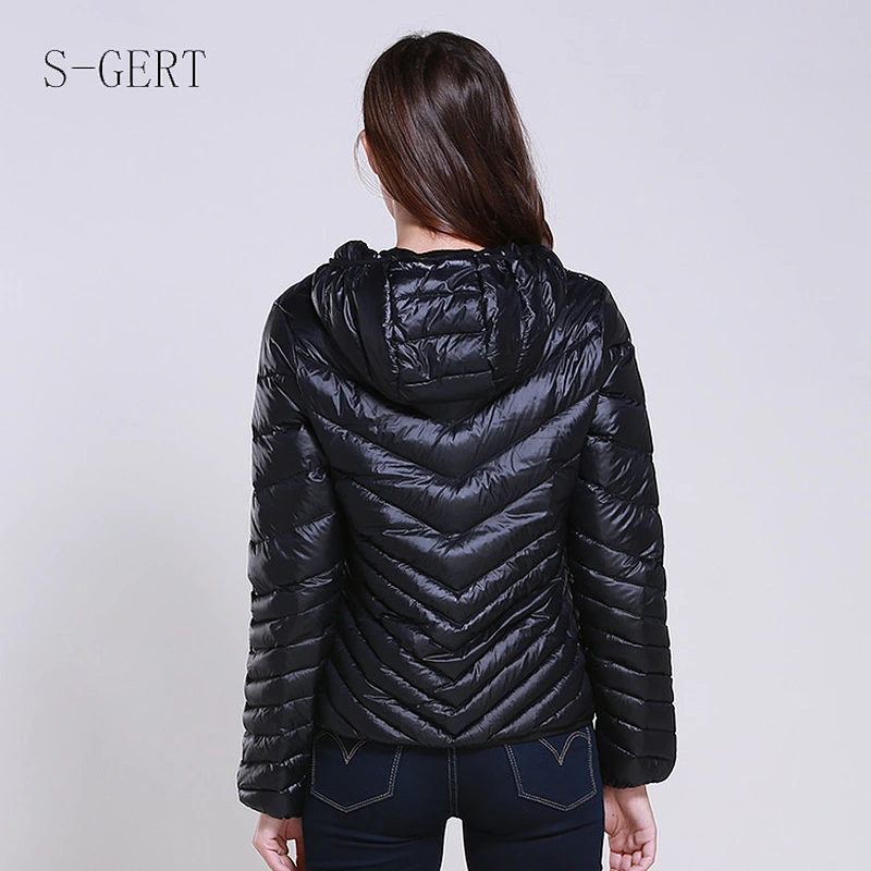 Puffer Down Coat Warm Short Women Ultralight Winter Down Jackets