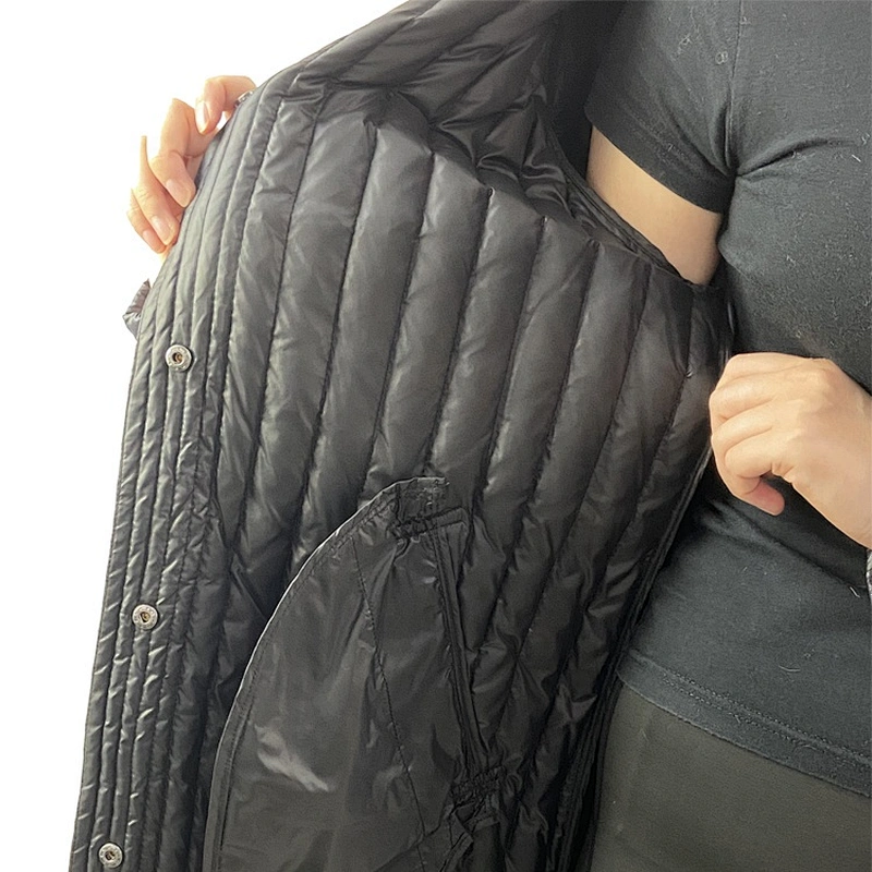 Oem Odm Custom Logo Modelos Casacas Invierno Women Long Puffer Coat From Ruiniu Manufacturer