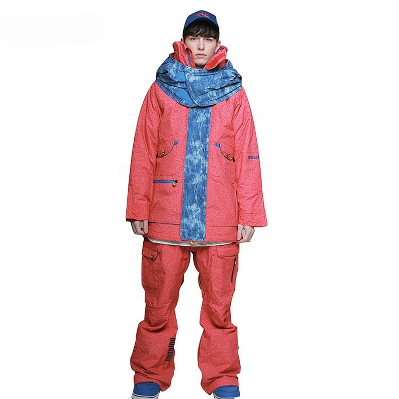 OEM ODM Breathable Waterproof Down Boy Snow Suit Snowboarding Jackets Waterproof