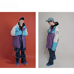 OEM ODM Outdoor Winter Snowsuit Waterproof Snow Suit Ski Jaket Men