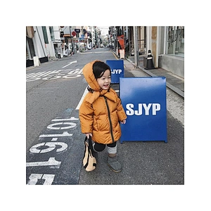 Waterproof Raincoat Girls Heated Warm Down Jacket Children Clothes Wholesale