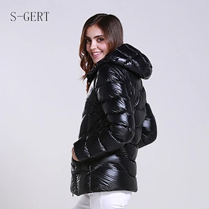 Different Type Short Women Goose Down Feather Jackets Ladies Down Jacket
