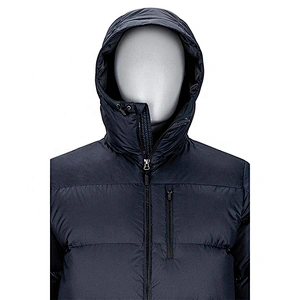 Oem Odm Custom Light Down Hooded Jacket Puffer Down Fill Mens Duck Goose Down Jacket