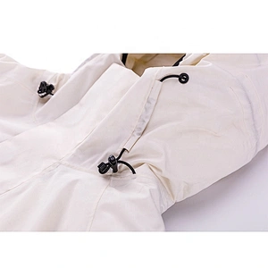 OEM/ODM White Jacket Raincoat Waterproof Streetwear Windbreaker