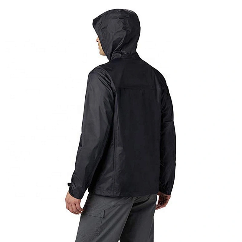 Oem Dom Pull Over Windbreaker Camping Fashion Outdoor Jacket Waterproof Men