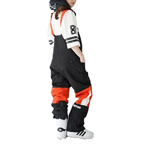 OEM/ODM Factory OEM Black Women Waterproof Winter Outdoor Sports Snow Wholesale Bib Ski Pants