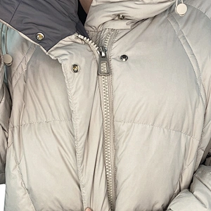 Oem Odm Doudoune Chaufante Outerwear Heavy Coat Woman Light Goose Down Jacket From Ruiniu Manufacturer