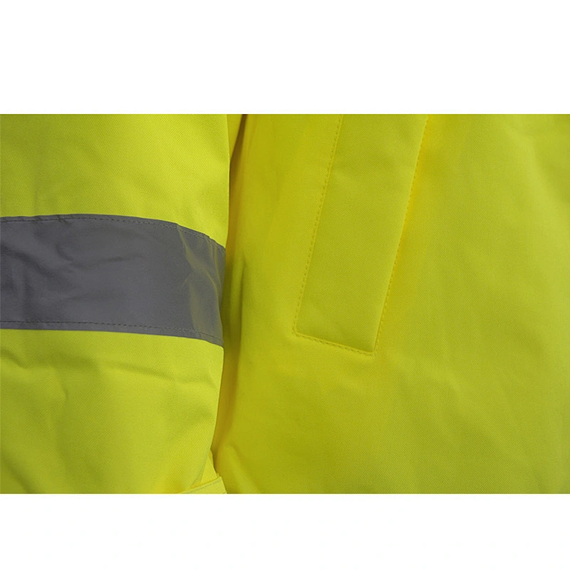 OEM/ODM Windproof Rescue Life Yellow Colour Reflective Jacket Custom Rain Proof High Visibility Reflective Safety Jackets
