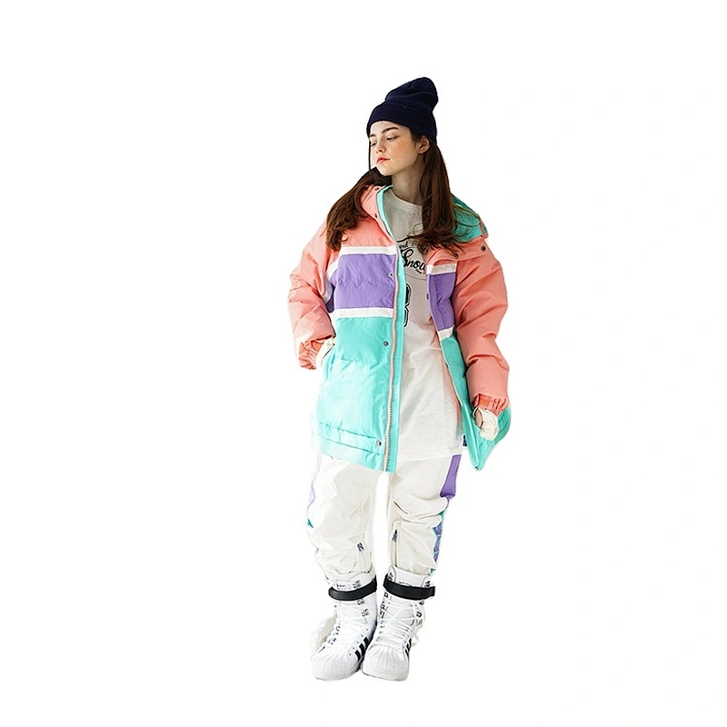 OEM/ODM Three Colors Mixed Customized Winter Outdoor Sports Women Snow Snowboard Custom Jacket Printing