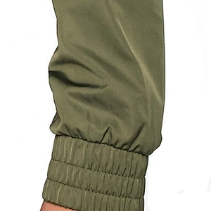 OEM ODM Wholesale Streetwear Custom Pilot Varsity Blank Green Bomber Jacket Men