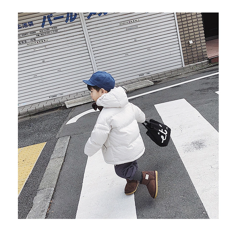 Cheap Puffy Winter Heated Waterproof Hoodie Children Clothes Duck Down Boy Puffer Jacket