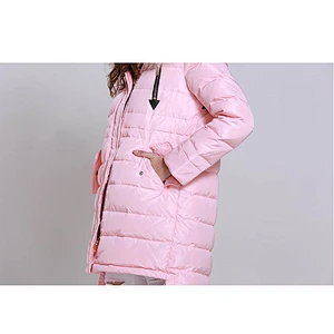 Custom Fashion Light Duck Woman Down Jacket