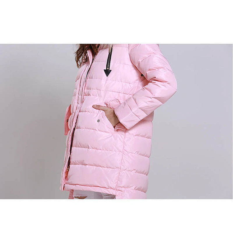 Custom Fashion Light Duck Woman Down Jacket