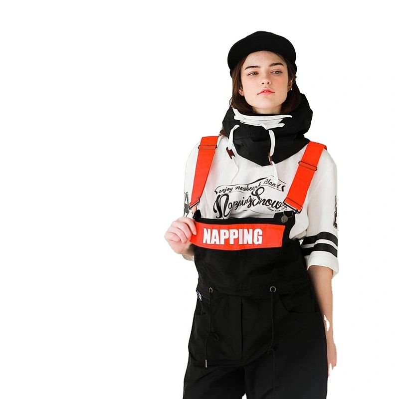 OEM/ODM Factory OEM Black Women Waterproof Winter Outdoor Sports Snow Wholesale Bib Ski Pants
