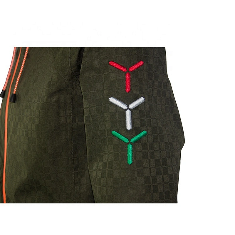 OEM/ODM Custom Autumn Winter Warm Heated Outdoor Jackets Army Green Sport Windbreaker Waterproof Jacket Mens