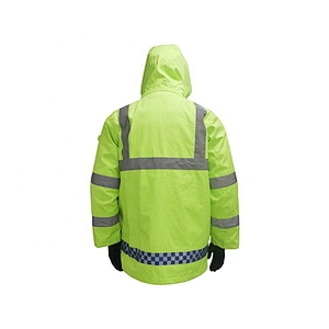 Oem Odm Winter High Visibility Reflective Style Jackets Rain Coat Color Reflective Men Jacket From Ruiniu Factory