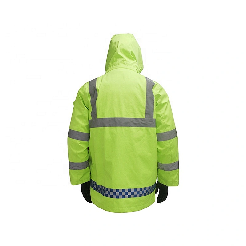 Oem Odm Winter High Visibility Reflective Style Jackets Rain Coat Color Reflective Men Jacket From Ruiniu Factory