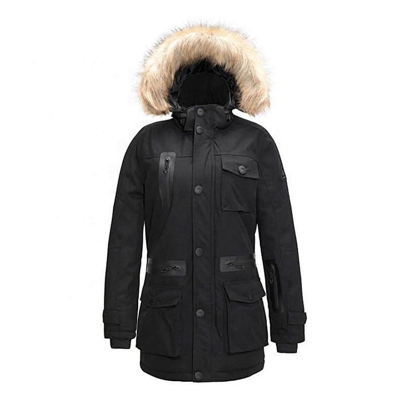 Oem Odm Ladies Latest Fashion Winter Clothes White Puffer Thickened Down Jacket Women