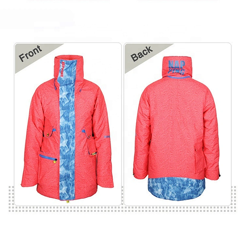 OEM ODM Breathable Waterproof Down Boy Snow Suit Snowboarding Jackets Waterproof