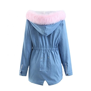 Oem Odm Cotton Padded Ladies' Casual Jacket Winter Long Coat Women Casacas Parka Por Mayor Custom Cotton Jackets