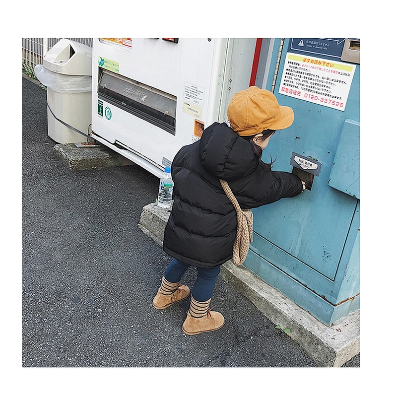Hoodie Pullover Down Jacket Manufactures Winter Wear Children Clothes Girls