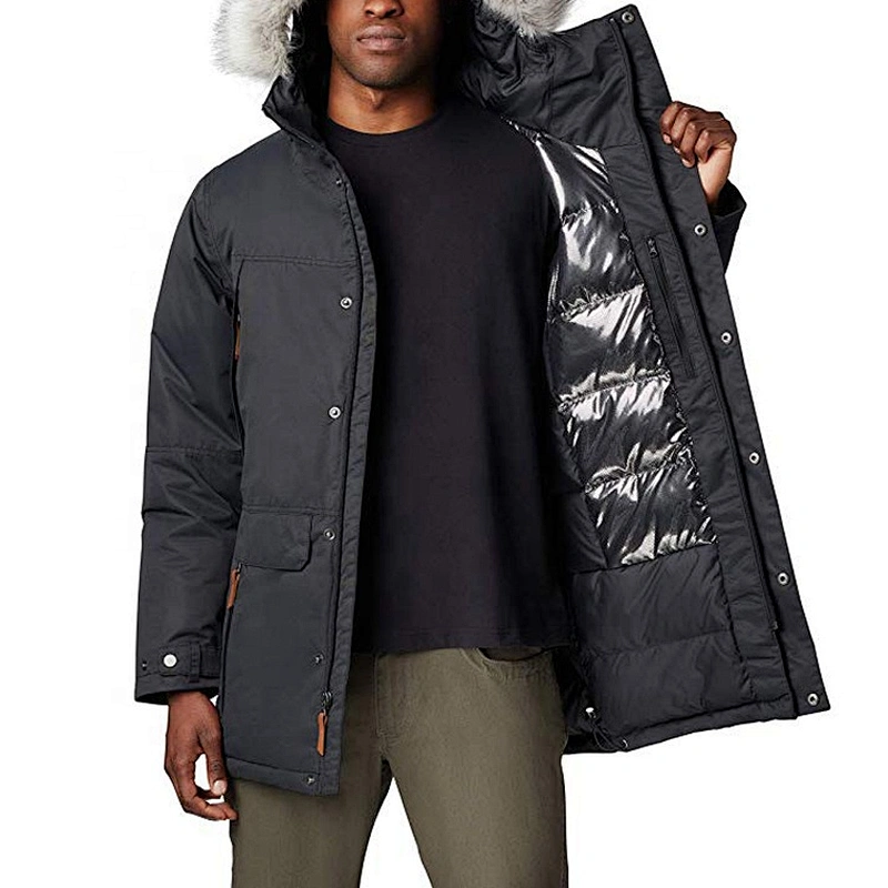 Oem Odm 2020 Long Puffer Coat Mens Feather Jacket Down-Filled Coat Casaca Parka From Ruiniu Factory