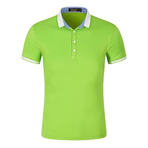 Oem Odm Sport Football Green Polo Shirt Private Label Custom Men T-Shirt Polo From Ruiniu Factory