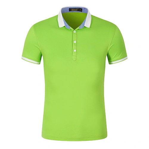 Oem Odm Sport Football Green Polo Shirt Private Label Custom Men T-Shirt Polo From Ruiniu Factory