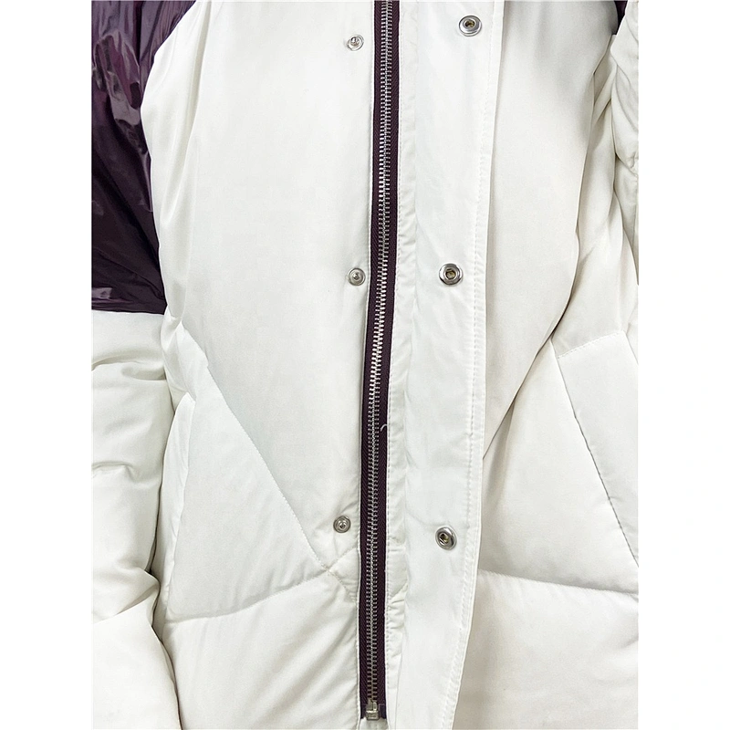 Oem Odm Custom Casacas De Invierno Para Nonas Puffy Down Jacket Winter Women Short Puffer Jacket From Ruiniu Factory