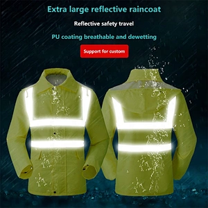 Oem Odm Ruiniu Customized Logo Construction Workwear Security Police Reflective Jackets With Reflect