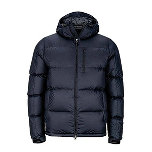 Oem Odm Custom Light Down Hooded Jacket Puffer Down Fill Mens Duck Goose Down Jacket
