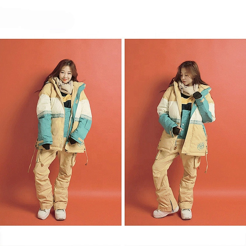 OEM ODM Snow Suit Wholesale Adult Snowsuit Outdoor Waterproof Ski Jackets