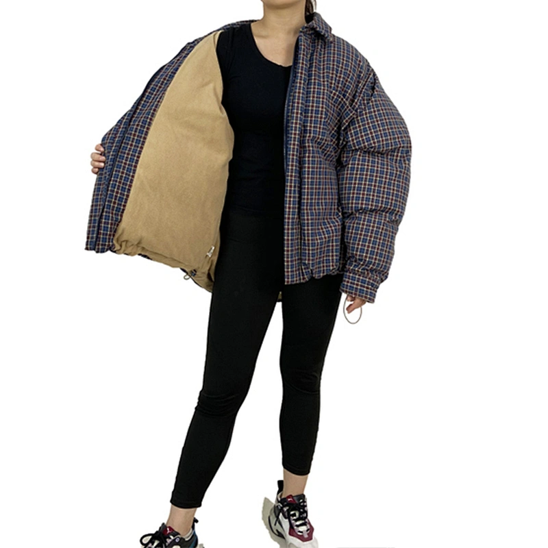 Oem Odm Down Coat Casacas Personalizadas Light Down Jacket Goose Women Puffer_ Jacket From Ruiniu Factory