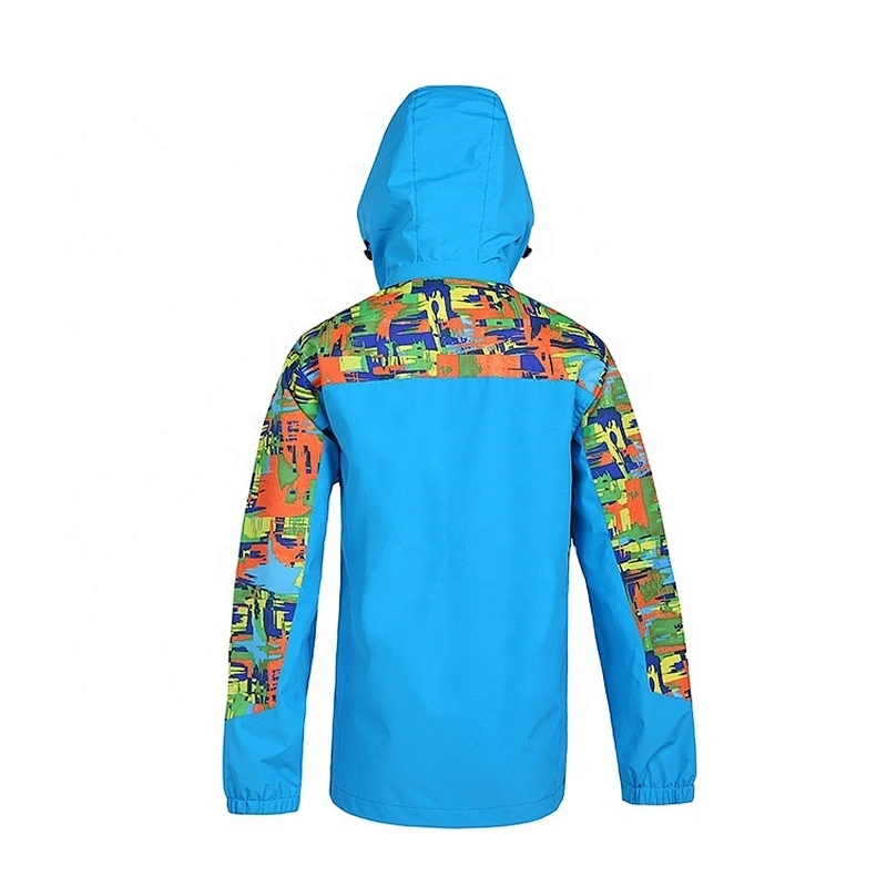 Custom Lightweight Hoodie Windbreaker Jacket Plain Colorblock Windbreaker Streetwear