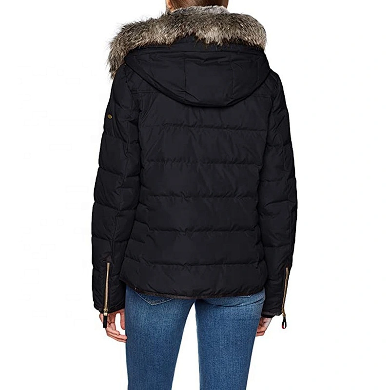 OEM ODM Winter Jacket Coat Short Puffer 700 Duck Down Jacket Women