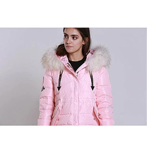 Custom Fashion Light Duck Woman Down Jacket