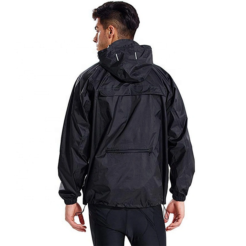 Oem Dom Quarter Zip Windbreaker Men'S Casual Outdoor Sports Waterproof Cycling Jackets