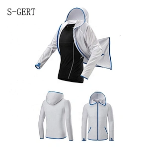 OEM ODM Custom Logo Hoodie Lightweight Mens Shorts Streetwear Windbreaker Jacket