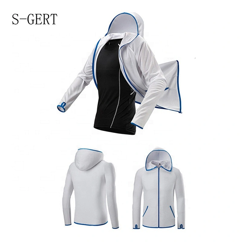 OEM ODM Custom Logo Hoodie Lightweight Mens Shorts Streetwear Windbreaker Jacket