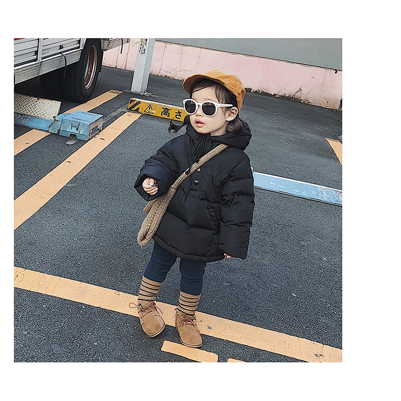 Hoodie Pullover Down Jacket Manufactures Winter Wear Children Clothes Girls