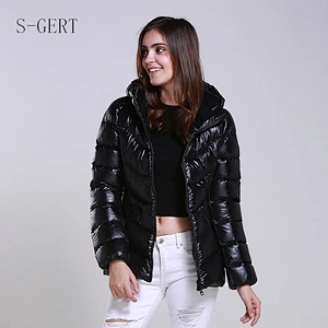 Different Type Short Women Goose Down Feather Jackets Ladies Down Jacket