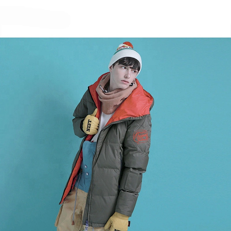 OEM ODM Green Men Outdoor Waterproof Skiing Jackets Retro Snow Armi Ski Suit Winter