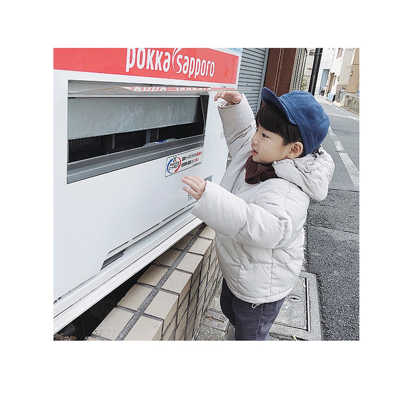 Cheap Puffy Winter Heated Waterproof Hoodie Children Clothes Duck Down Boy Puffer Jacket