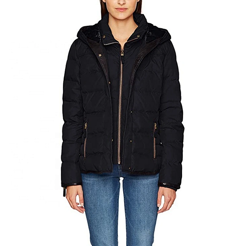 OEM ODM Winter Jacket Coat Short Puffer 700 Duck Down Jacket Women