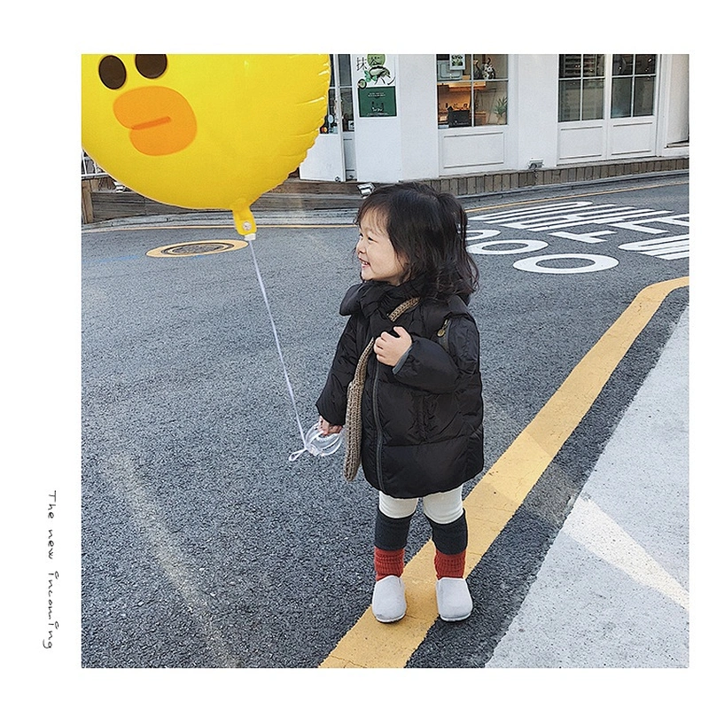 Waterproof Raincoat Girls Heated Warm Down Jacket Children Clothes Wholesale