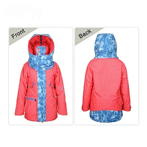 OEM ODM Breathable Waterproof Down Boy Snow Suit Snowboarding Jackets Waterproof